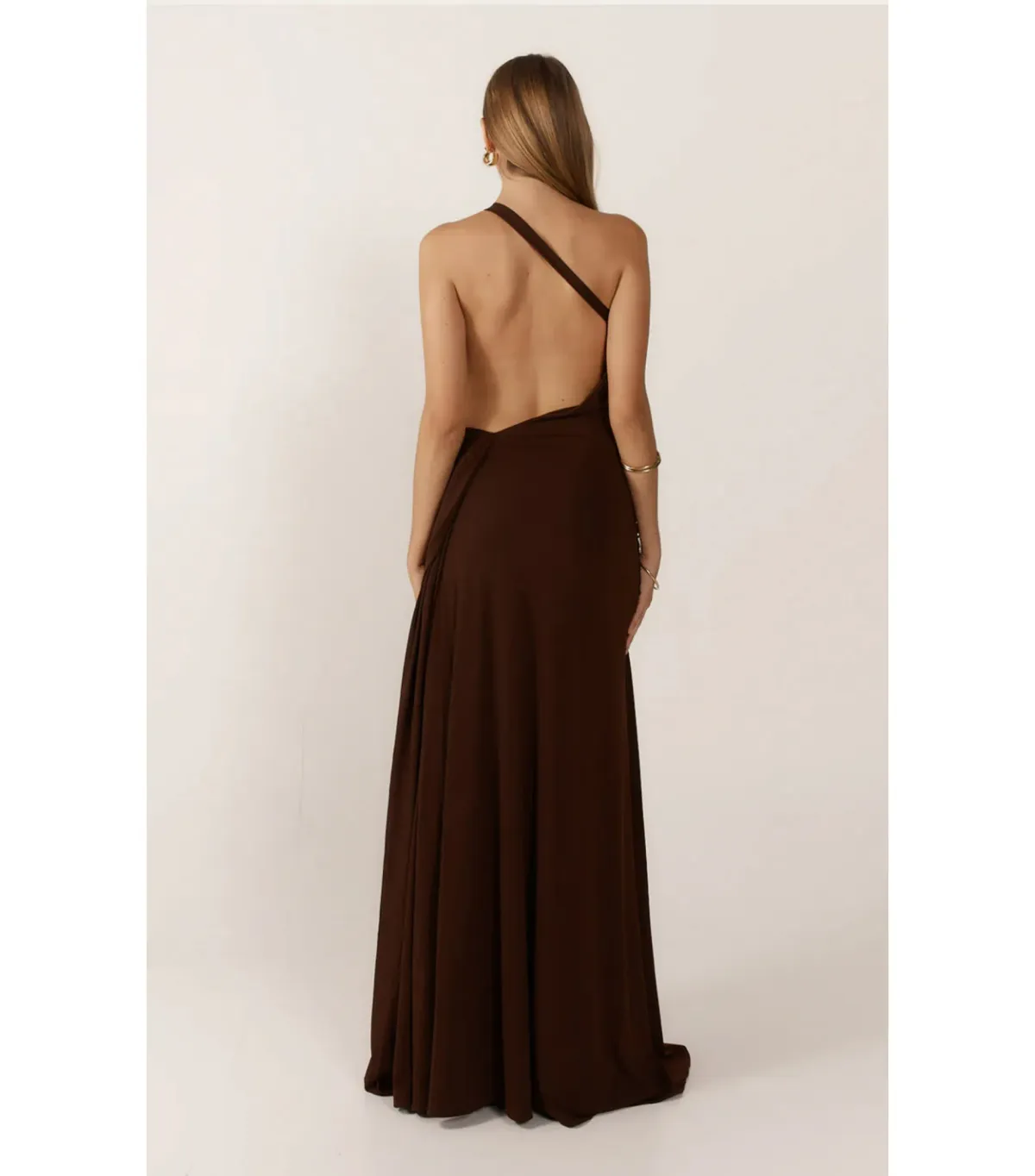 Ance Gria Gaia Maxi Gown Brown Size XS / AU 6 - Image 2