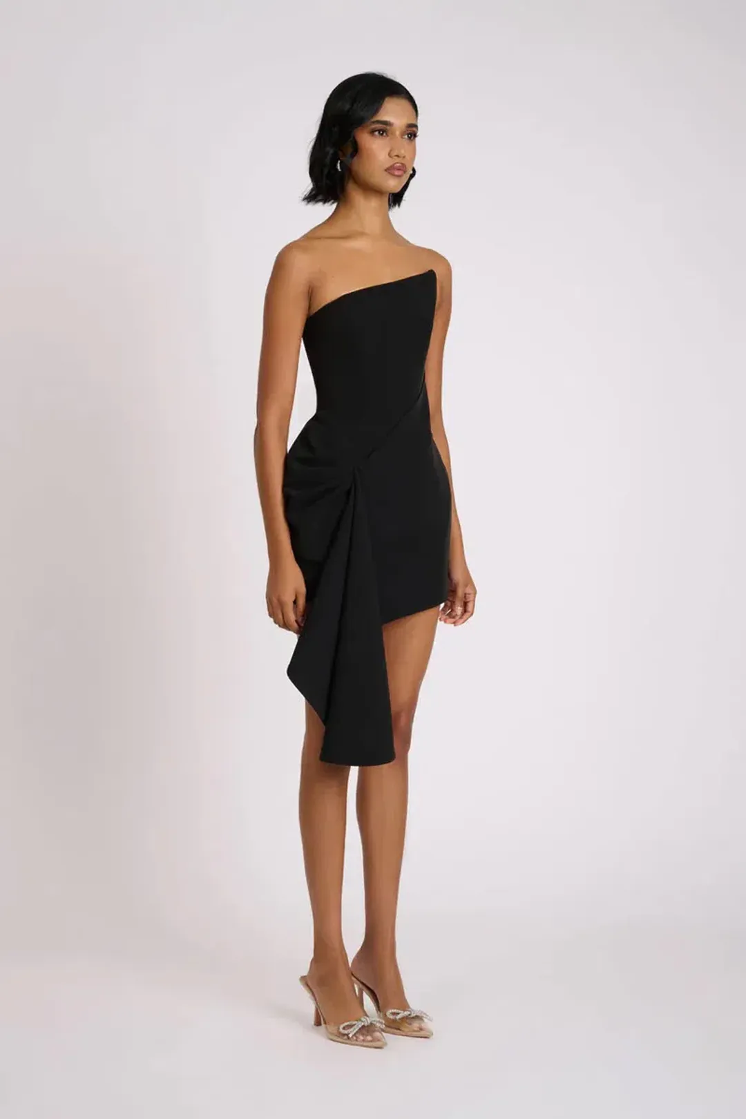Eliya The Label Nellie Mini Dress Black Size AU 12 for rent on The Volte - main image