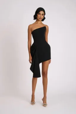 Eliya The Label Nellie Mini Dress Black Size AU 12 for rent on The Volte - image 1