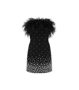 Rebecca Vallance Anelise Mini Dress Black Size AU 12 for rent on The Volte - image 5