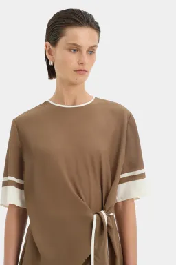 Sir the Label Almara Mini Dress Brown Size 14 for rent on The Volte - image 3