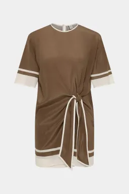 Sir the Label Almara Mini Dress Brown Size 14 for rent on The Volte - image 4