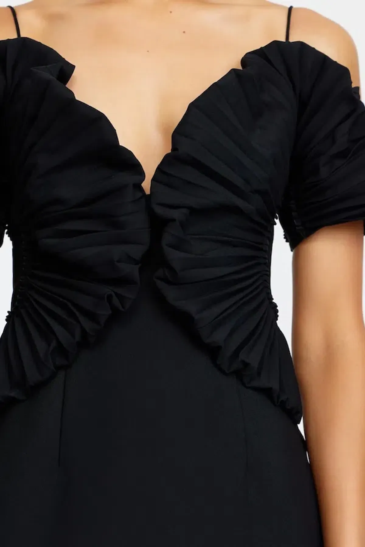 Acler Darnhill Midi Dress Black Size 12 - Image 4