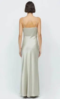 Bec + Bridge Nadia Maxi Ecru Gown Silver Size 8 for rent on The Volte - image 3