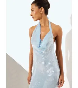 Rat & Boa Anais Maxi Dress in Cornflower Blue Size XS / AU 6 for rent on The Volte - image 3