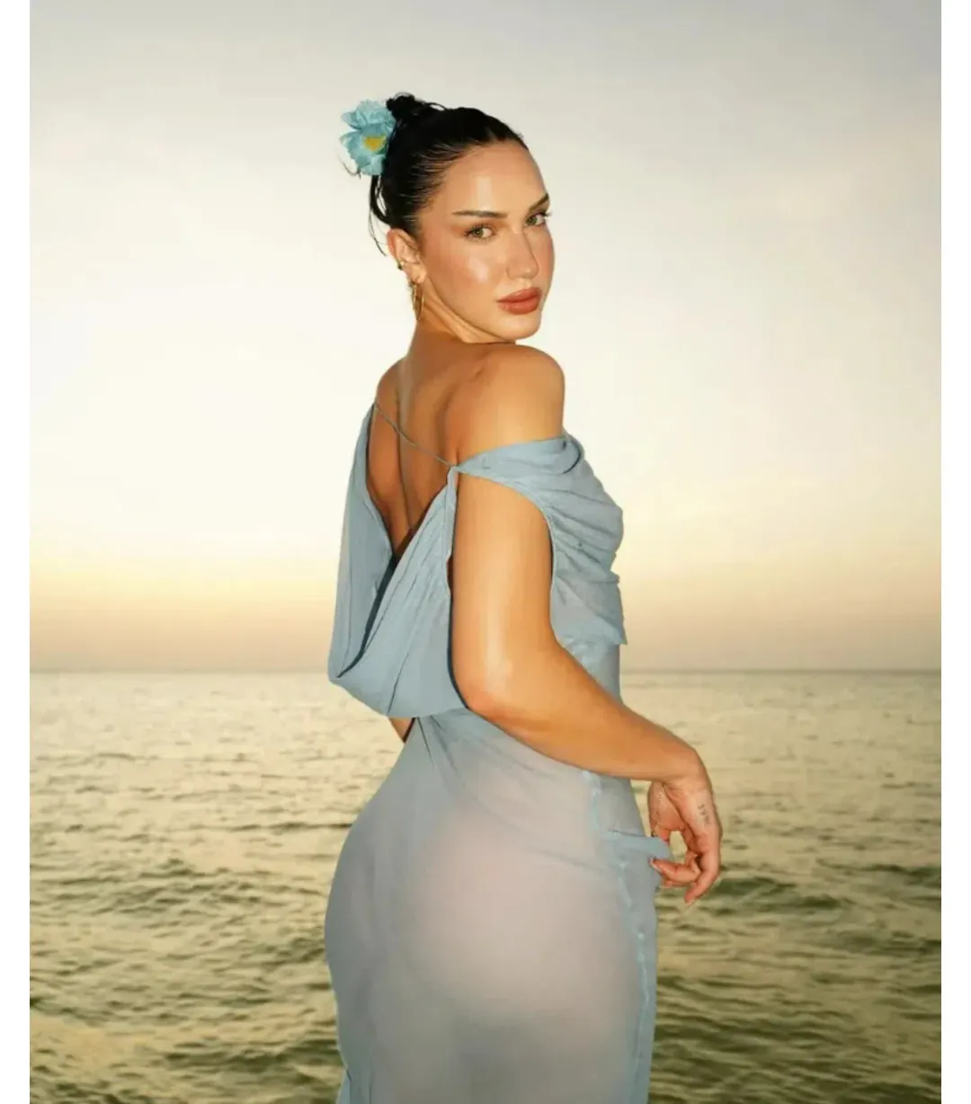 Arcina Ori Jordana Maxi Dress Blue Size XS / AU 6 for rent on The Volte - main image