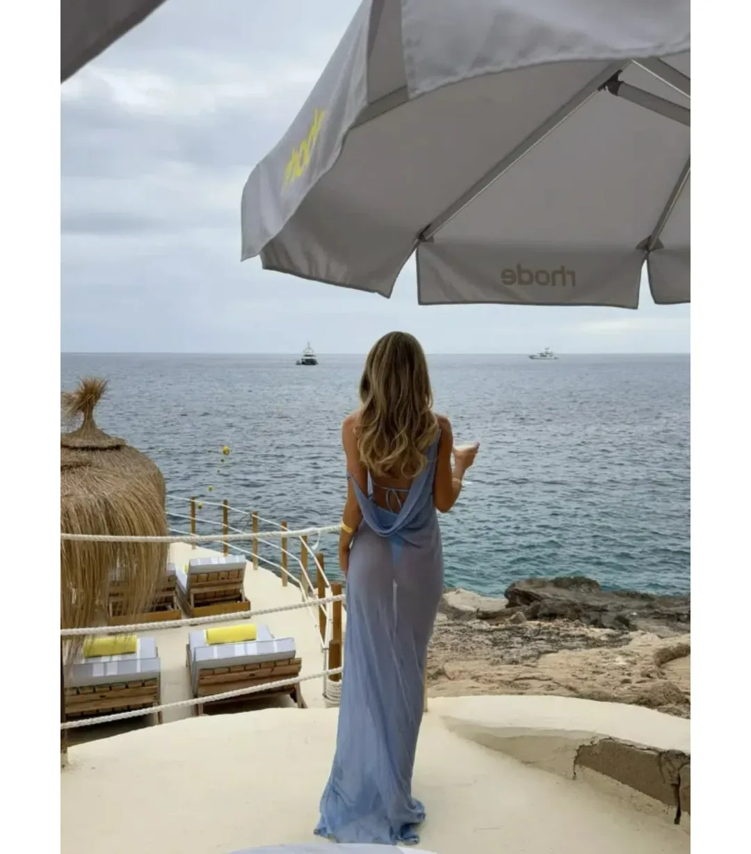 Arcina Ori Jordana Maxi Dress Blue Size XS / AU 6 for rent on The Volte - main image