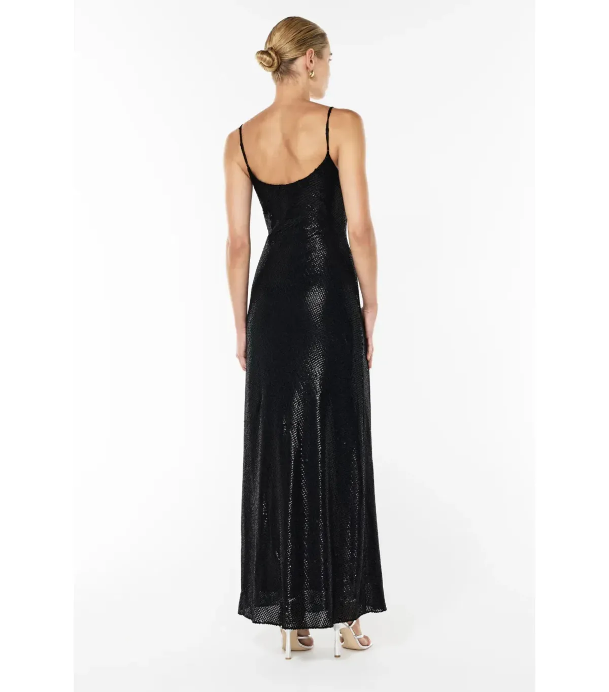 Manning Cartell High Voltage Slip Maxi Dress Black Size AU 8 - Image 3