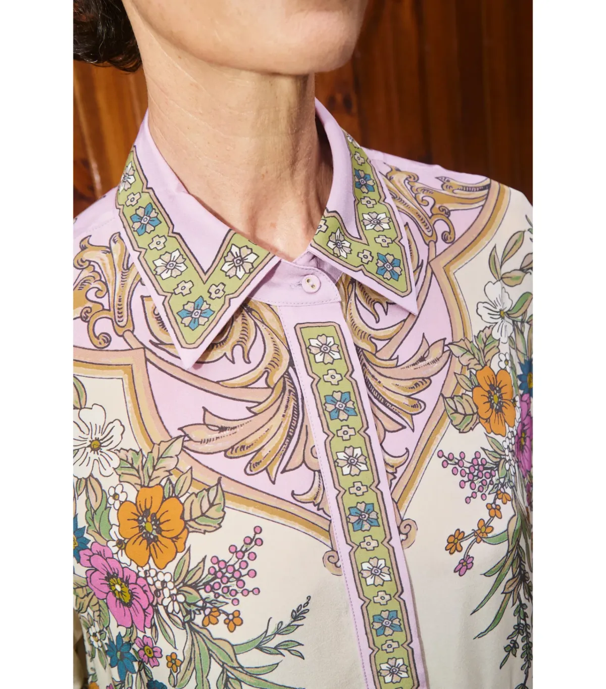 Alémais Antoinette Maxi Shirtdress Print Size AU 16 - Image 4