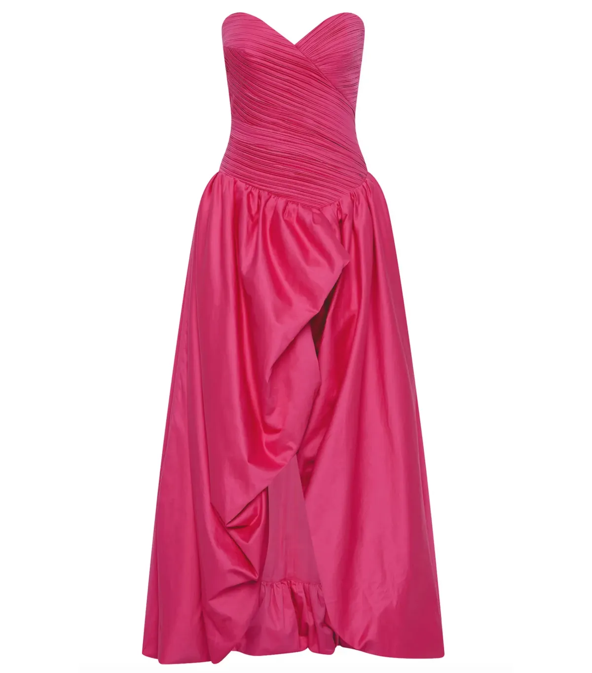 Aje Estelle Maxi Gown Cerise Pink Size AU 6 - Image 6