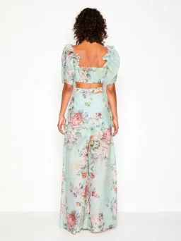 Alice McCall Louie Louie Top and Secret Garden Pants Set Peppermint Size AU 14 for rent on The Volte - image 4