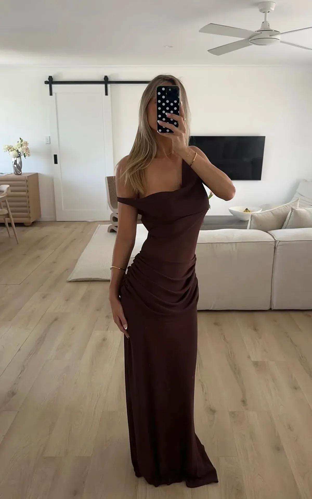 Natalie Rolt Cadence Maxi in Espresso Chocolate Size 3/ AU 12 - Image 3