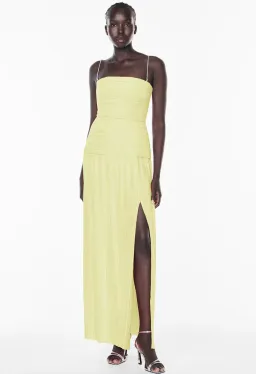 Manning Cartell Royal Debut Maxi Dress - Lemon Yellow AU 6 for rent on The Volte - image 1