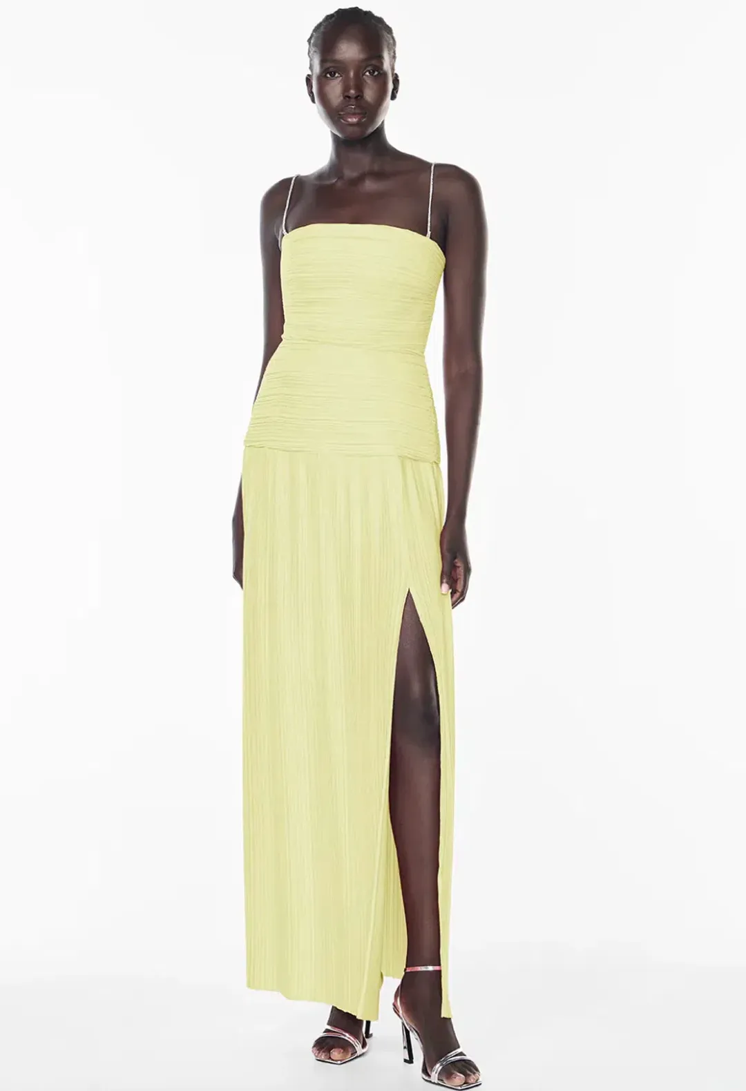 Manning Cartell Royal Debut Dress - Lemon Yellow AU 8 for rent on The Volte - main image
