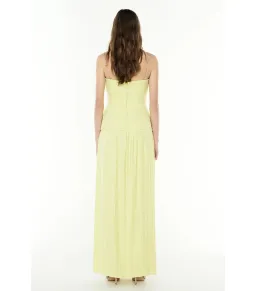 Manning Cartell Royal Debut Maxi Dress in Lemon Yellow AU 10 for rent on The Volte - image 5