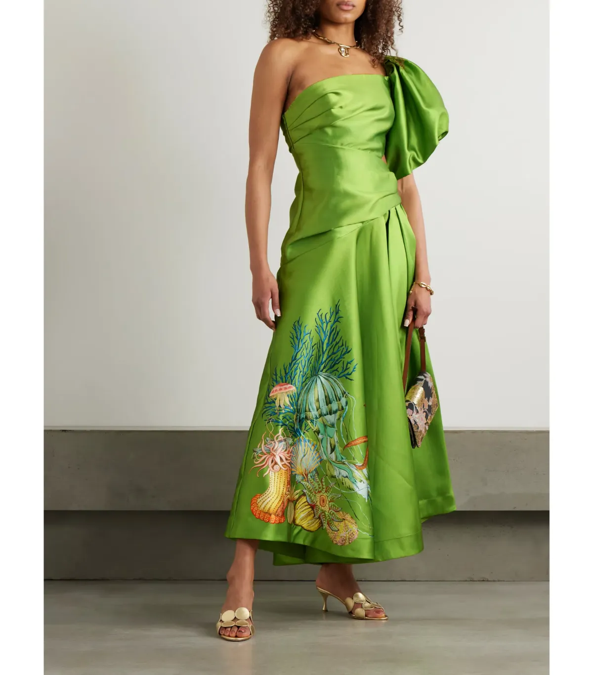 Alémais Aquatica Maxi Gown Green Size AU 8 - Image 2