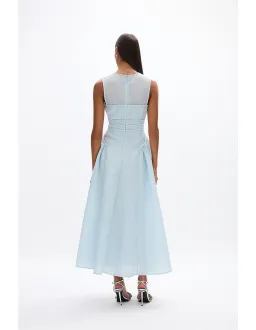 Rachel Gilbert Sophia Dress Sky Blue Size 10 for rent on The Volte - image 2