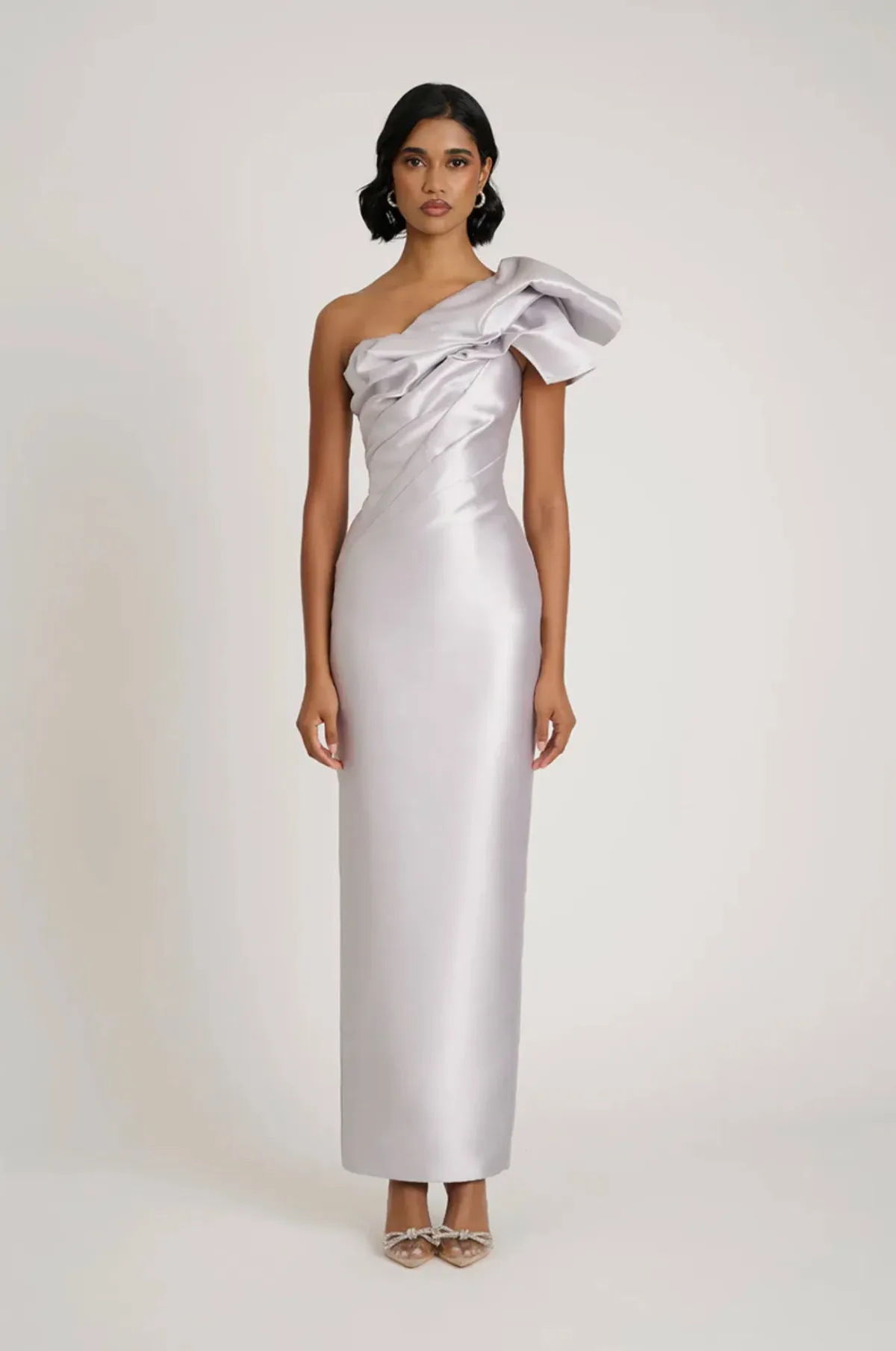 Eliya The Label Ashton Gown Silver Size S / AU 8 - Image 2