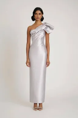 Eliya The Label Ashton Gown Silver Size S / AU 8 for rent on The Volte - image 2