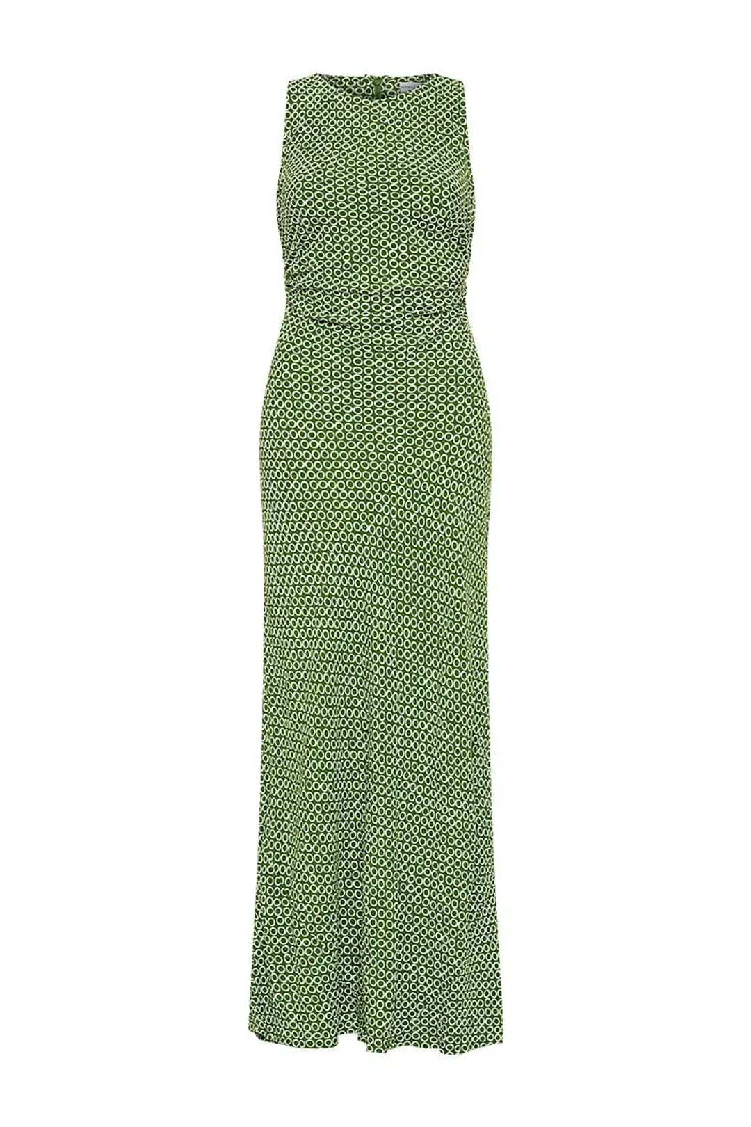 Faithfull the Brand Clementine Maxi Dress Green Size 8 for rent on The Volte - main image