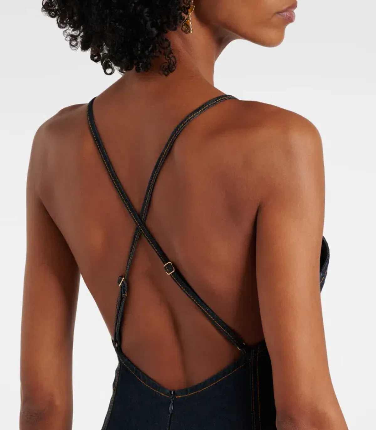 Zimmermann Crush denim minidress size 4/AU16 - Image 4