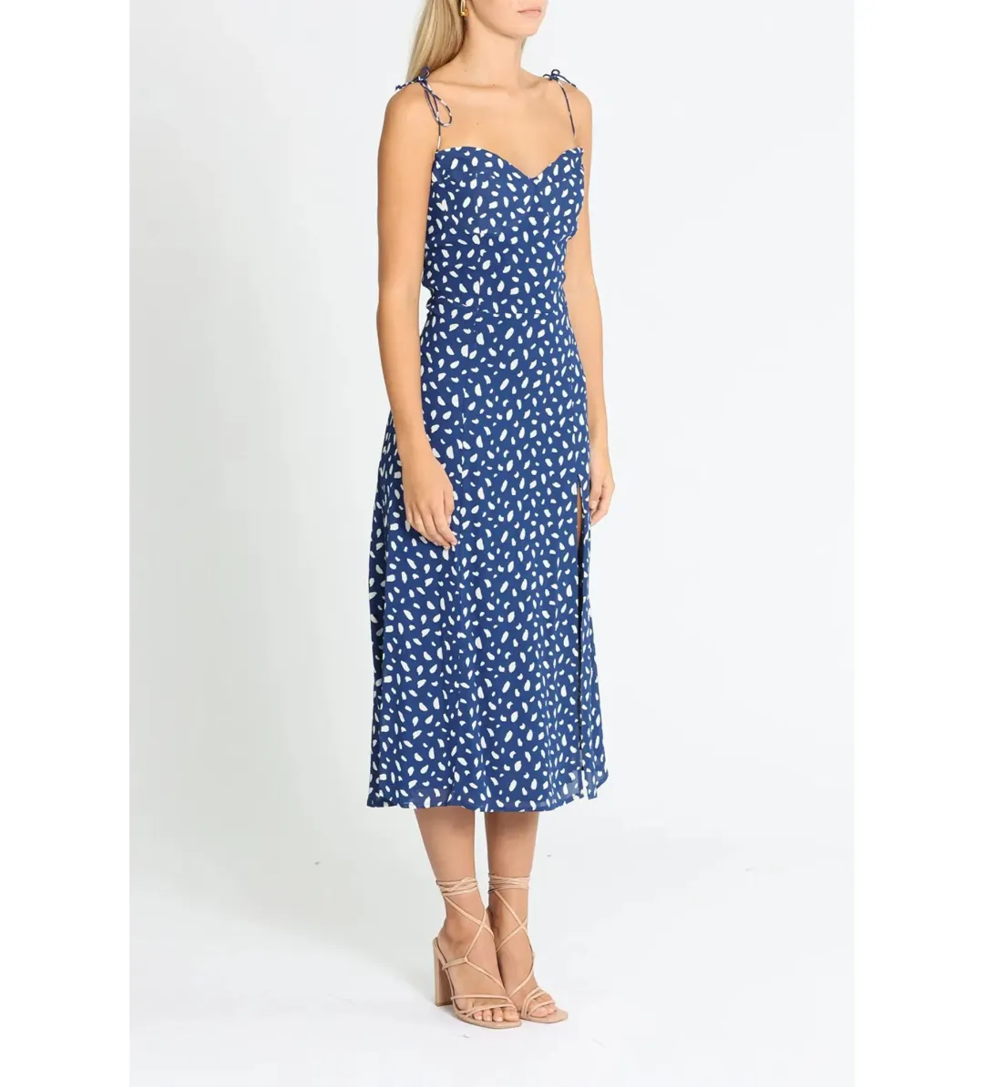 Reformation Juliette Midi Dress Size AU 8 for rent on The Volte - main image