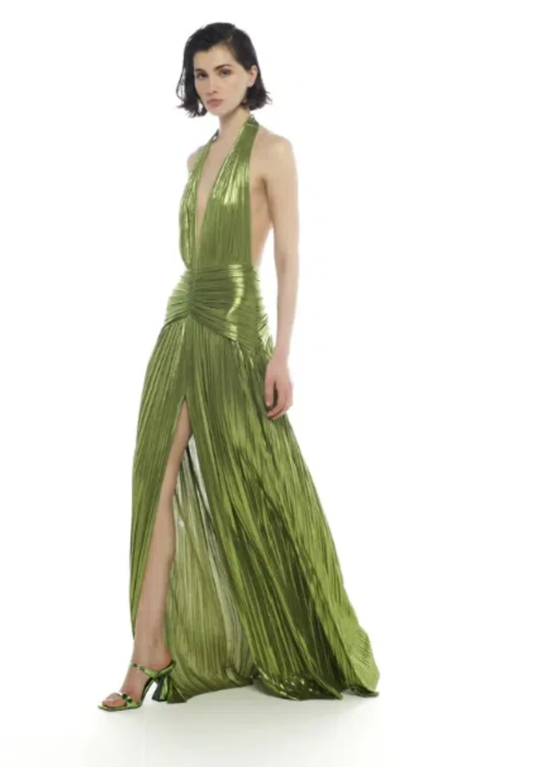 COPURS Sitara Dress - Green - Size 8 for rent on The Volte - main image