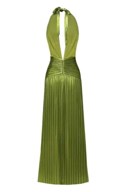 COPURS Sitara Dress - Green - Size 8 for rent on The Volte - image 7
