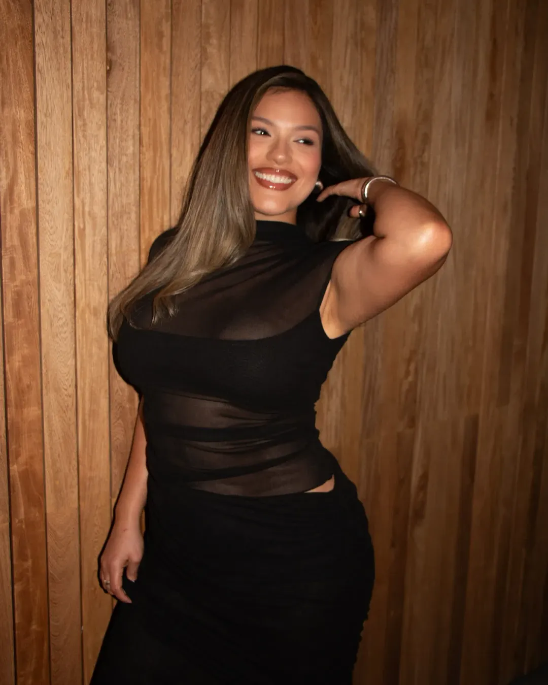 Benni Milo Mesh Maxi Dress Size 8 for rent on The Volte - main image