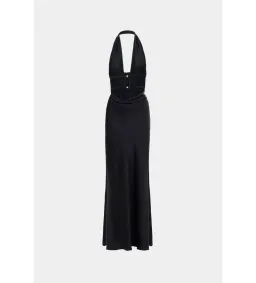Misha Celine Maxi Dress in Black Size 8 for rent on The Volte - image 5