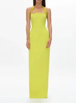 RACHEL GILBERT Maria Gown - Yellow Citrus AU 12 for rent on The Volte - image 1