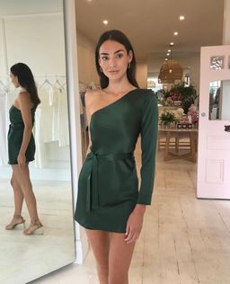 One Fell Swoop Penny Mini Dress Jungle Size 8 for rent on The Volte - image 1