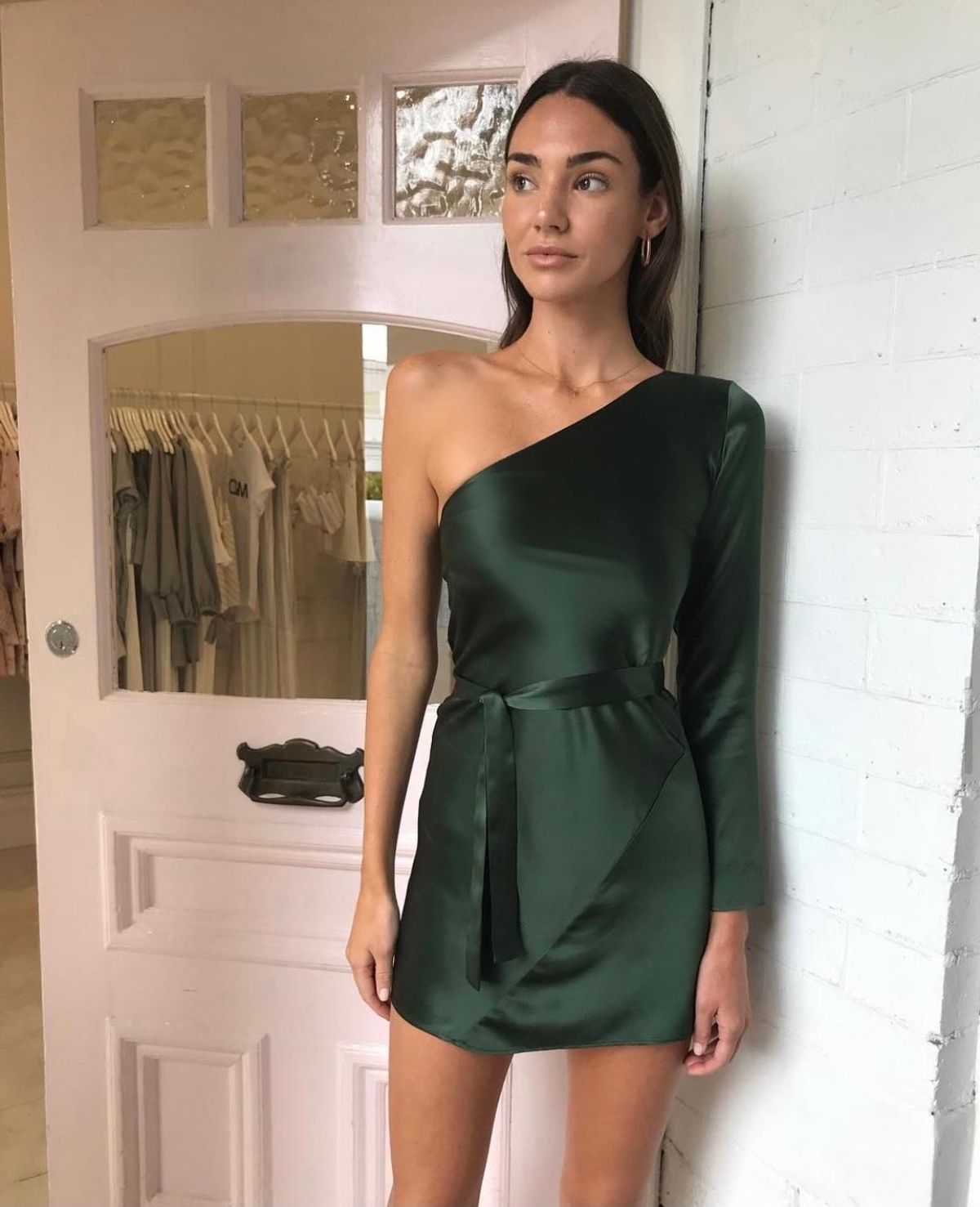 One Fell Swoop Penny Mini Dress Jungle Size 8 - Image 2