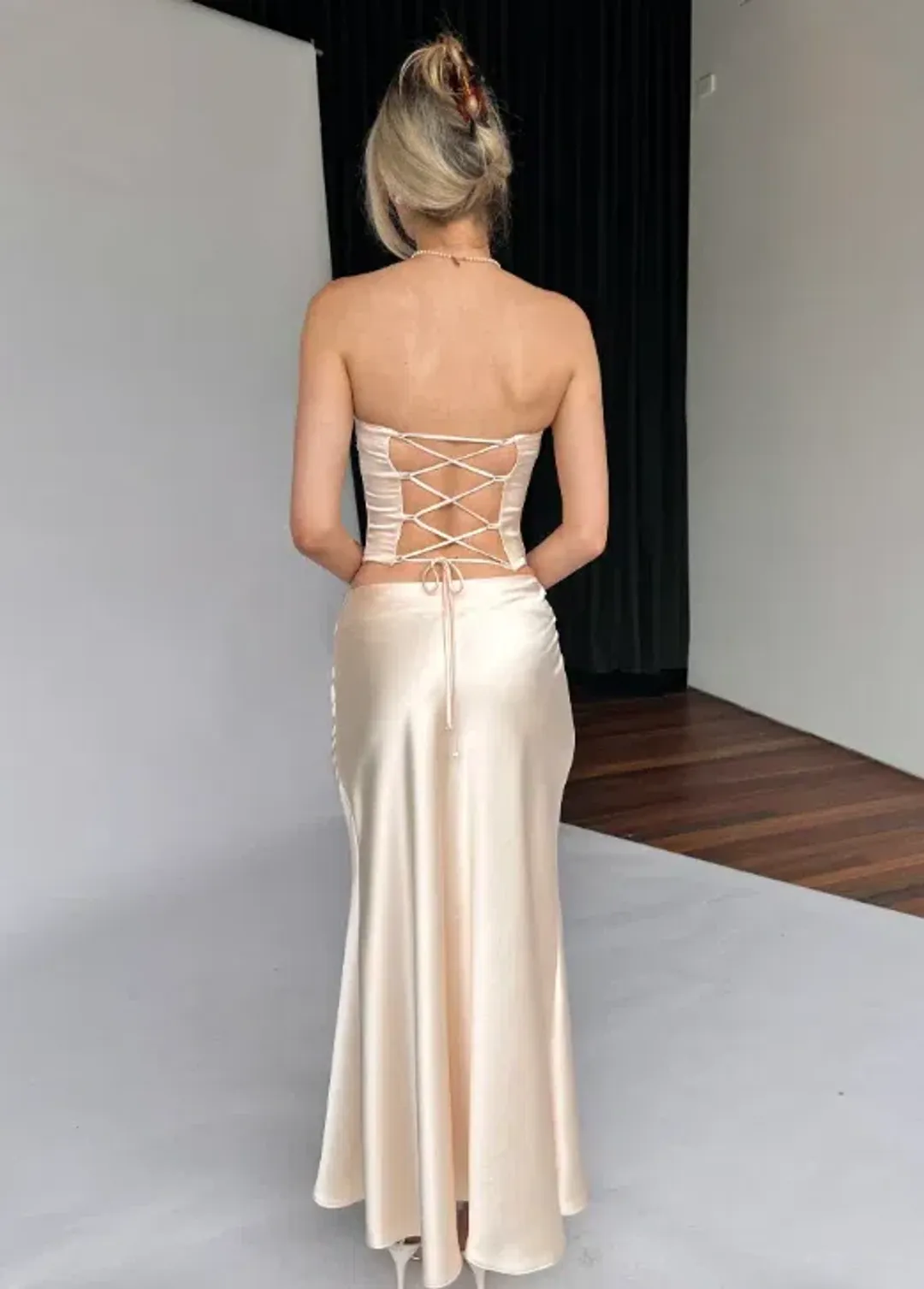 Arcina Ori Blair Set Cream Size AU 12 for rent on The Volte - main image