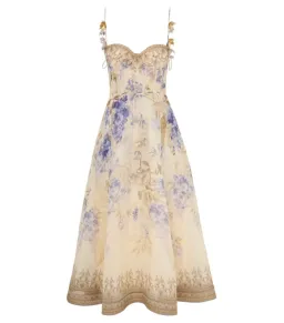 Zimmermann Dawning Picnic Dress Lilac Floral Size 3 / AU 14 for rent on The Volte - image 5