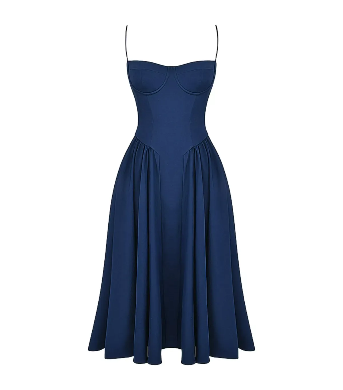 House of CB Samaria Corset Sundress French Navy Size L / AU 12 - Image 6