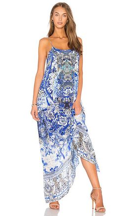 Camilla Silk Dress Print Size 8 for rent on The Volte - image 1