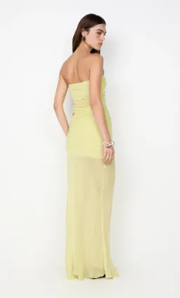 Bec & Bridge JEHNAYA STRAPLESS MAXI DRESS CITRUS Size 6 for rent on The Volte - image 2