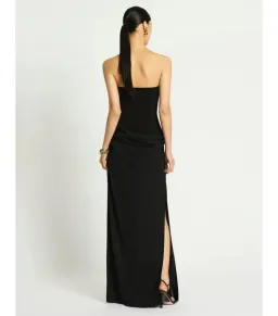 Sass & Bide Kahlo Maxi Column Black Dress AU 8 for rent on The Volte - image 2