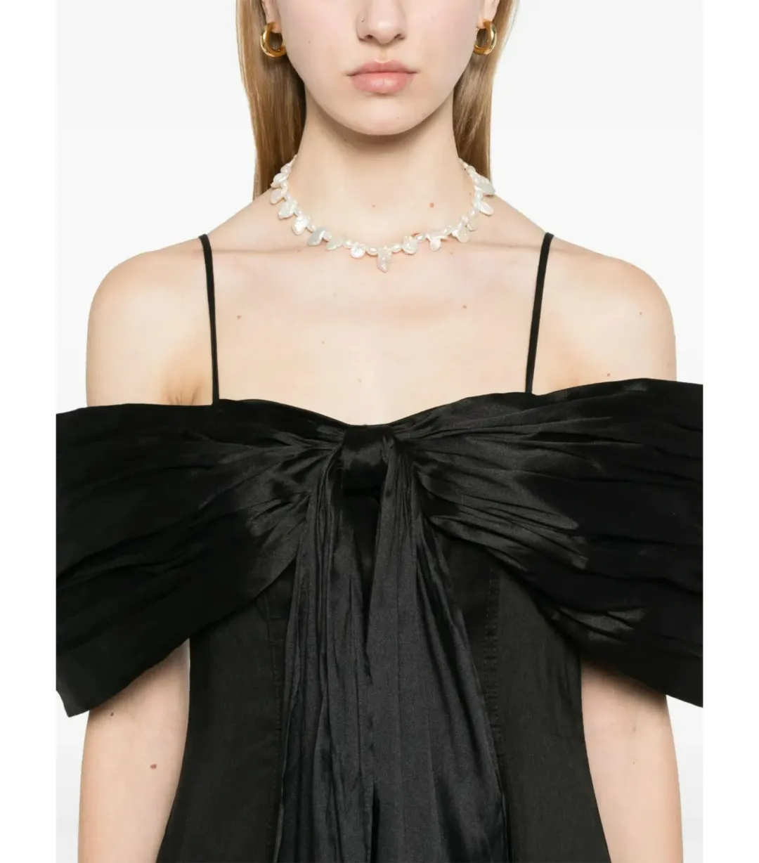 Aje Scarlett Maxi Dress Black Size AU 16 for rent on The Volte - main image