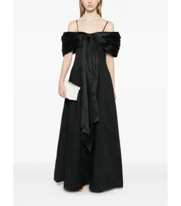 Aje Scarlett Maxi Dress Black Size AU 16 for rent on The Volte - image 1
