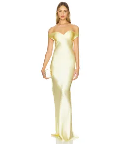 Natalie Rolt Bridget Maxi Dress Lemon Size 0 for rent on The Volte - image 1