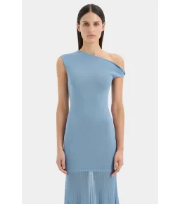 Sir the Label Indigo Twist Maxi Dress in Blue Size 4 / AU 14 for rent on The Volte - image 3