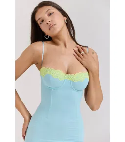 House of CB Aiza Maxi Dress Ocean Blue Size S / AU 8 for rent on The Volte - image 2