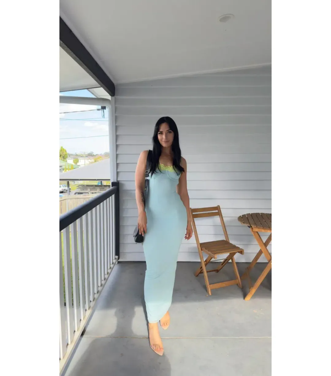 House of CB Aiza Maxi Dress Ocean Blue Size S / AU 8 for rent on The Volte - main image