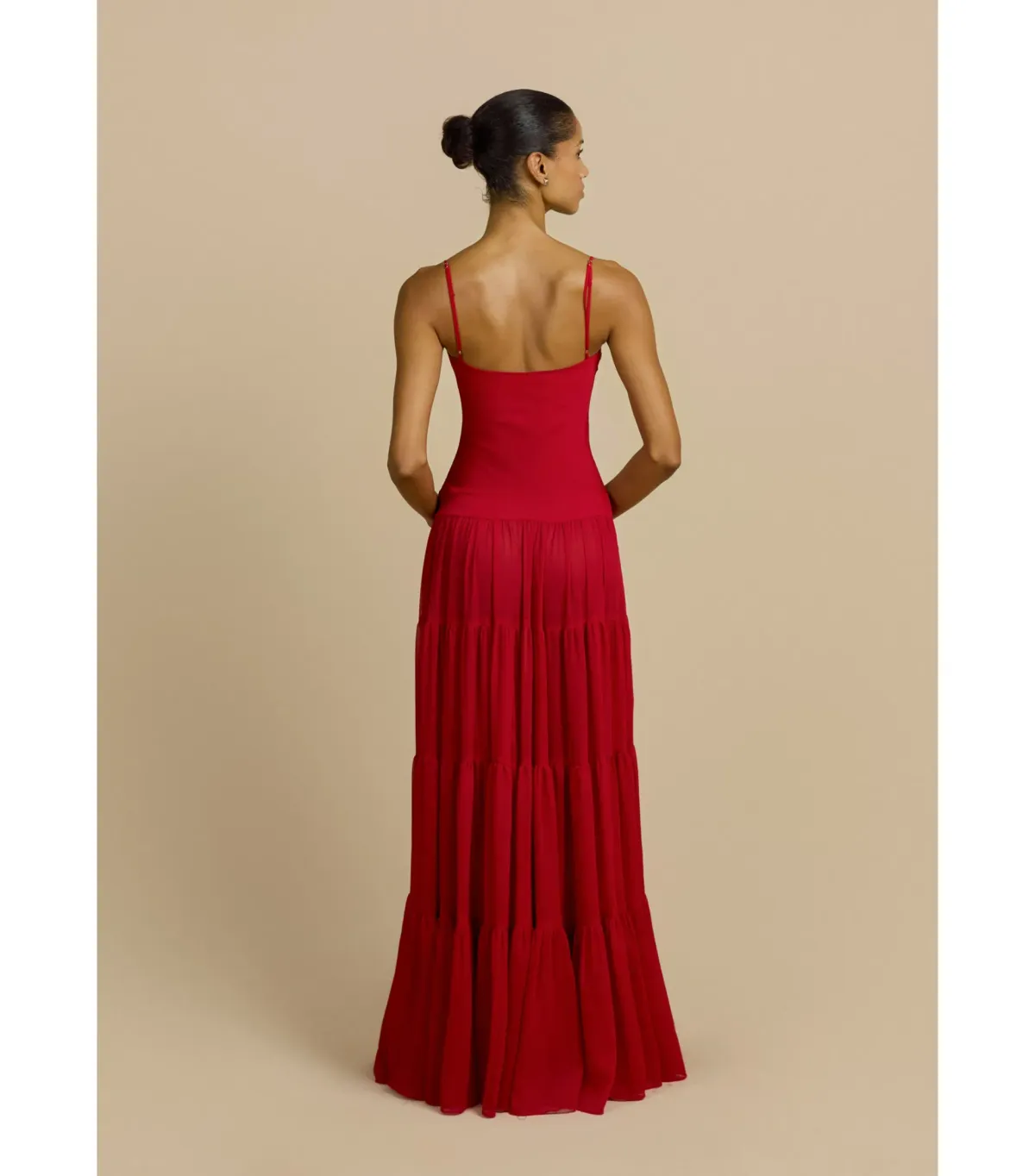 Arcina Ori Delphina Maxi Dress Red Size M / AU 10 - Image 2