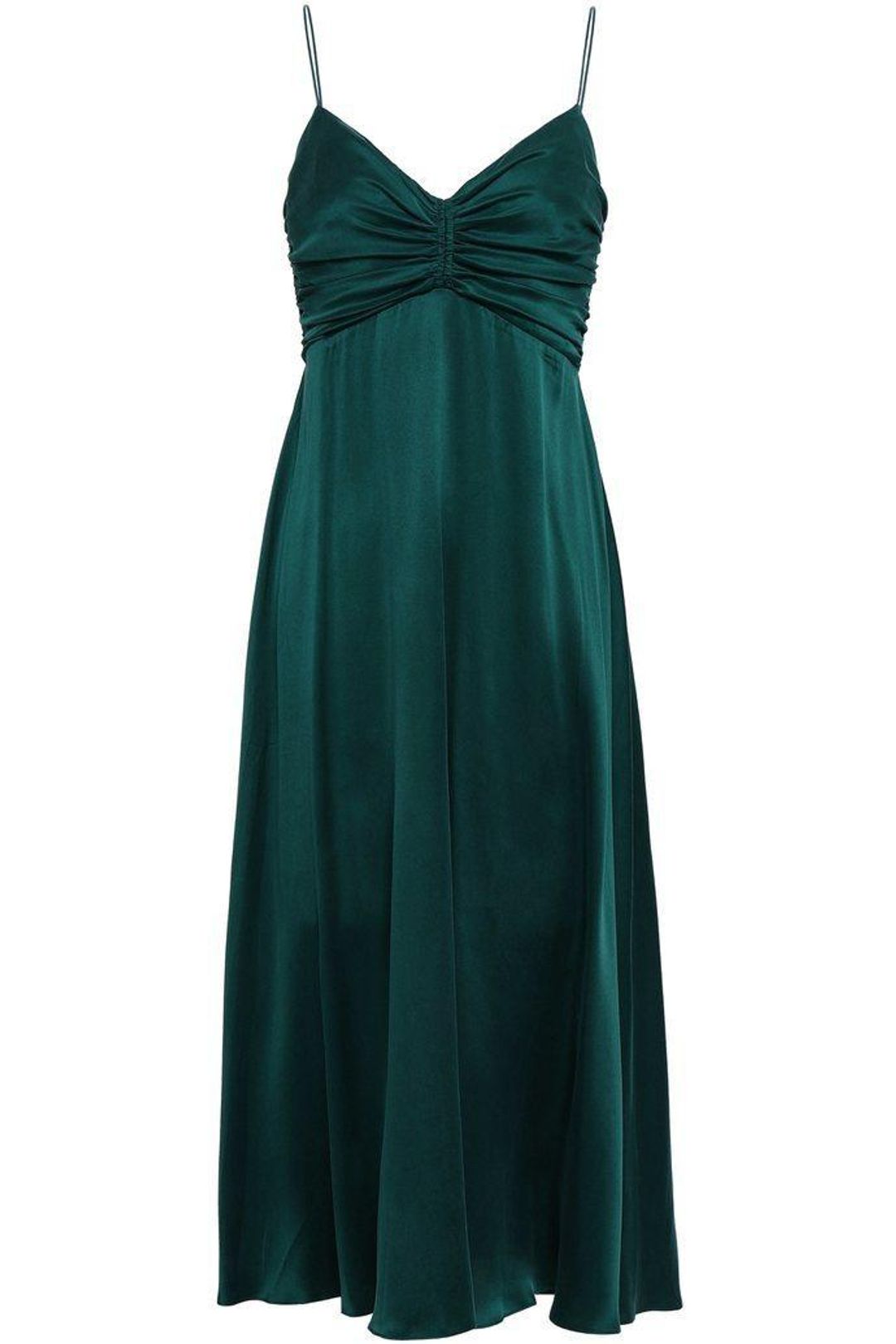 Zimmermann Rouche Slip Dress Green Size 1 / AU 10 for rent on The Volte - main image