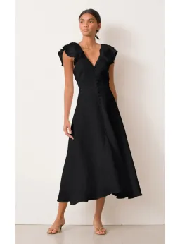 Bec & Bridge Bisou Bisou Dress Black Size AU 6 for rent on The Volte - image 1