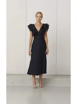 Bec & Bridge Bisou Bisou Dress Black Size AU 6 for rent on The Volte - image 2