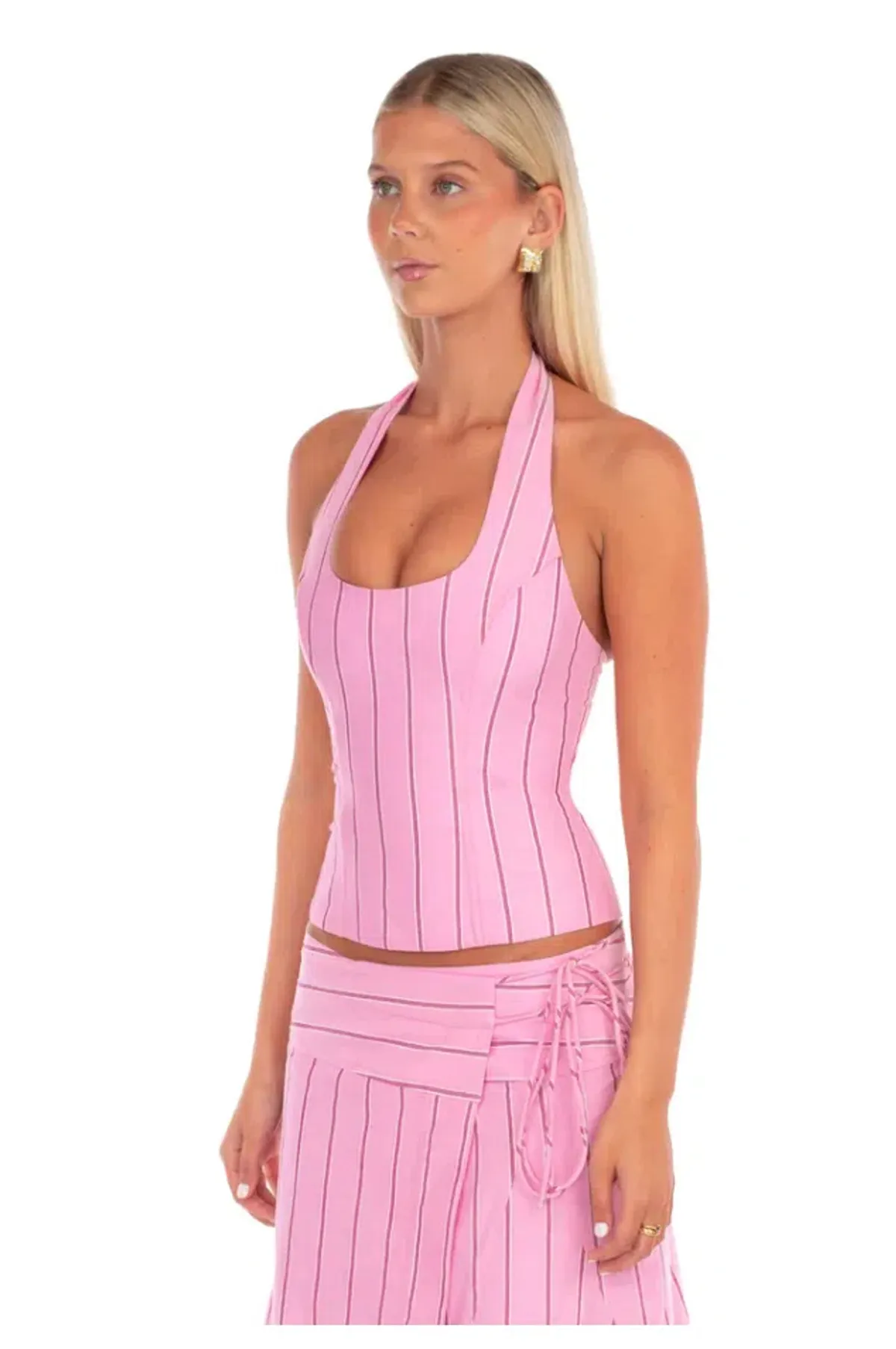I am delilah, Sabrina Corset & skirt, Pink, Size 8 - Image 2